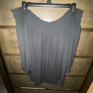 Off the shoulder shirt